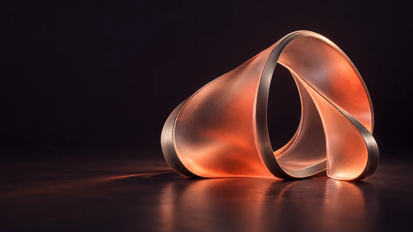 OneAI’s folded coral and glass gateway